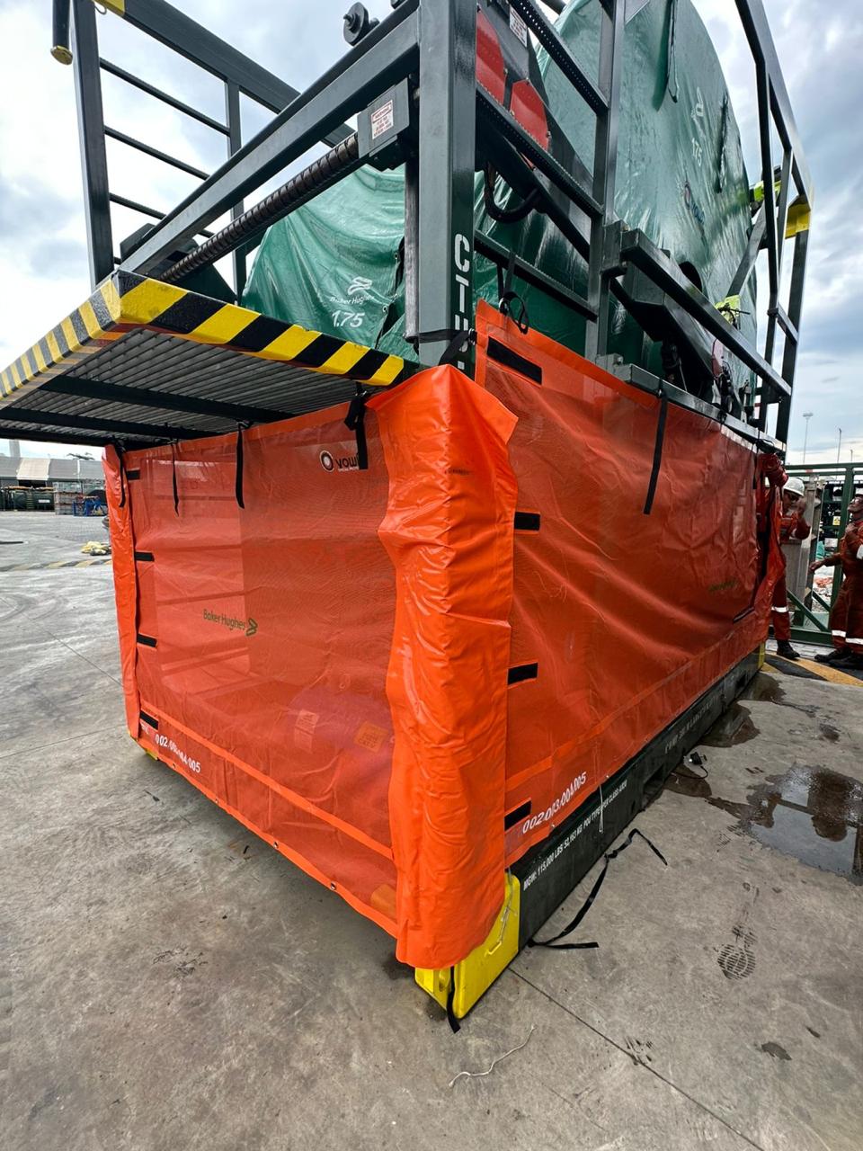 Proteção Vowf para equipamento de grande porte